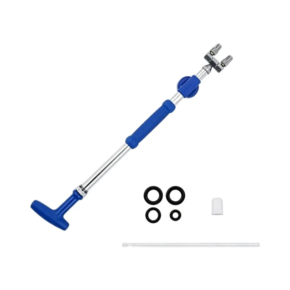 Drink Bottle Manual Sprayer Stainless Steel Handheld for Beverages For Coke Juice Water 37x54cm and Silver Set