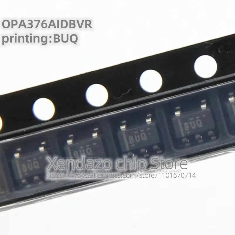 5pcs/lot OPA376AIDBVR OPA376A Silk screen printing BUQ SOT23-5 package Operational amplifier chip