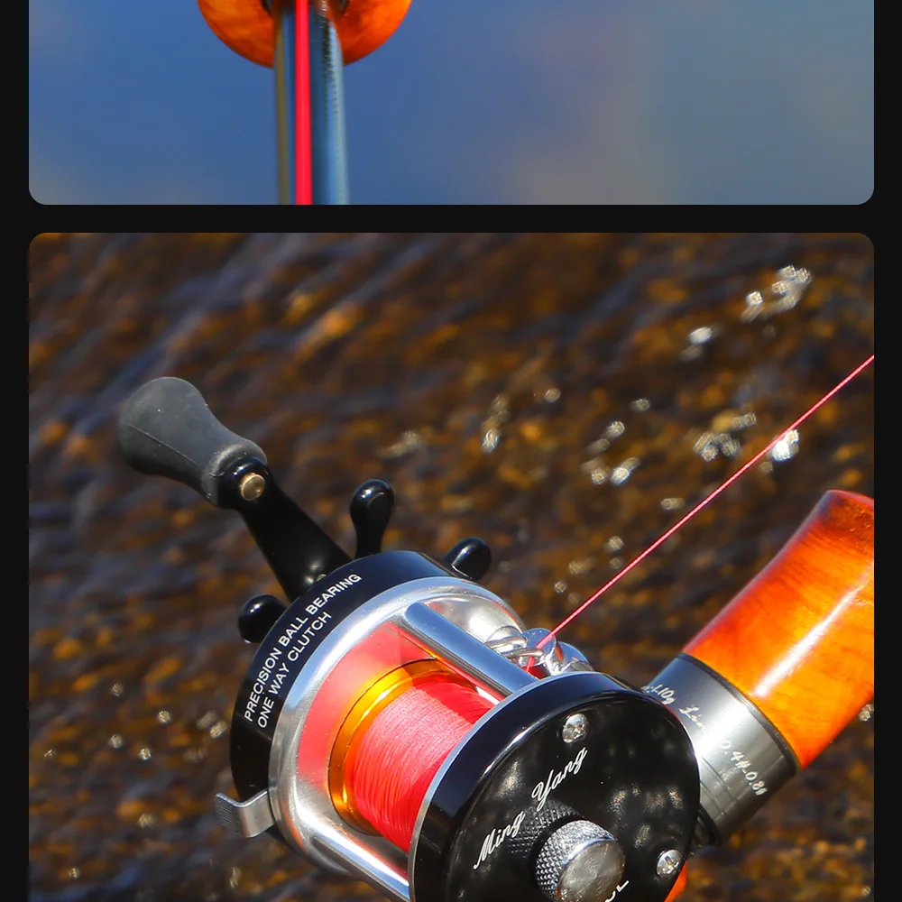 WEIHE CL25 Angelrolle Vollmetall-Guss Exquisite Baitcasting-Angelrolle – Detail 20