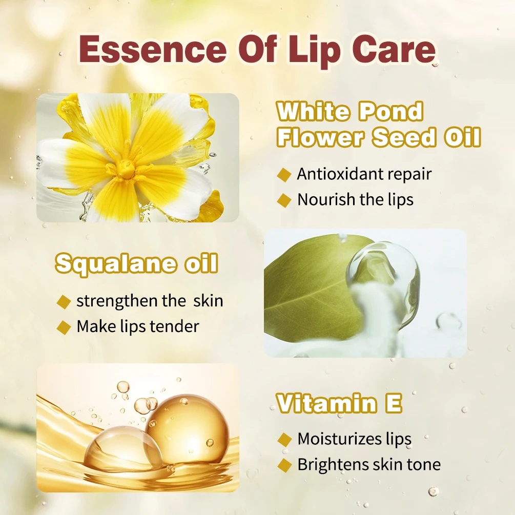 QIBEST huile à lèvres à couleur changeante hydratant gelée transparente baume à lèvres brillant à lèvres à Long terme nourrit les lèvres plus dodues huile maquillage nouveau