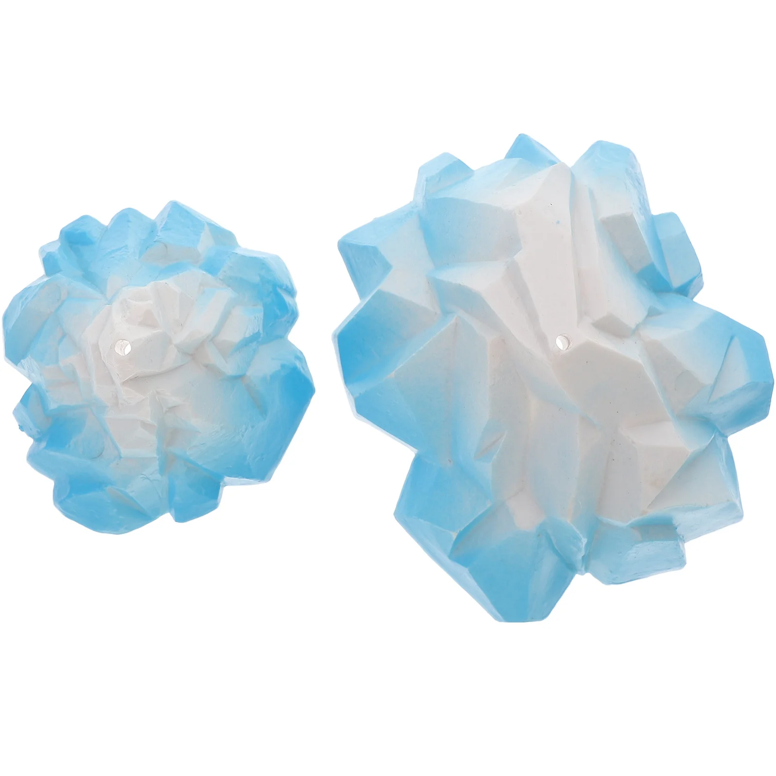 

2Pcs Iceberg Aquarium Ornament Realistic Resin Floeberg Decoration Fish Tank Decor Shrimp Tank Accessories Aquarium Supplies