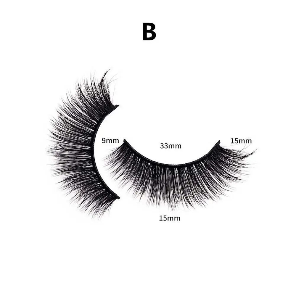 5 Paar Mode Gevleugelde Dikke Lash Natuurlijke Piekerige Kruis Valse Wimpers 3d Lash Extensie Grote Ogen Wimpers Oog Make-Up Tool