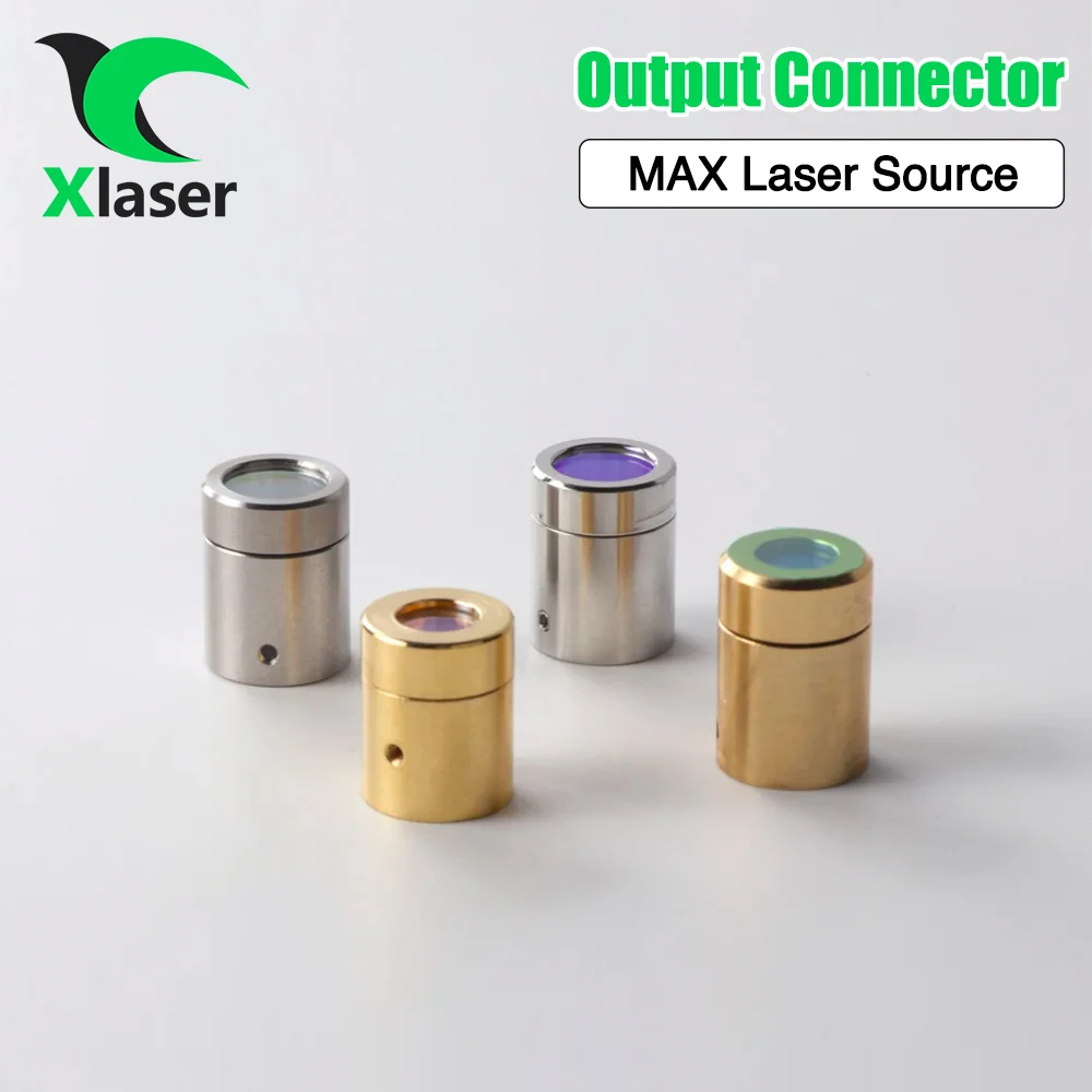 XLaser MAX Output Protective Connector Lens Group with Lens Protective Cap for MAX Raycus QBH Fiber Cutting Machine Laser Source