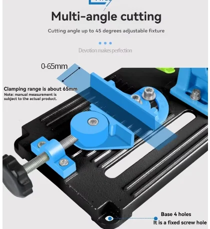 Modified Table Saw Electric Drill Cutting Bracket Small Cutting Base Angle Grinder Bracket Fixed Universal Multi-function
