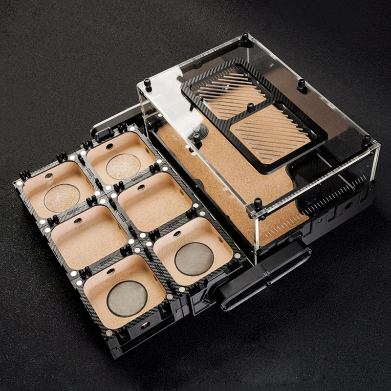 Ant Cube Modular Building Blocks Ant Nest Unlimited Expansion Flat Nest Concrete Gypsum Nest Foldable Ant Workshop