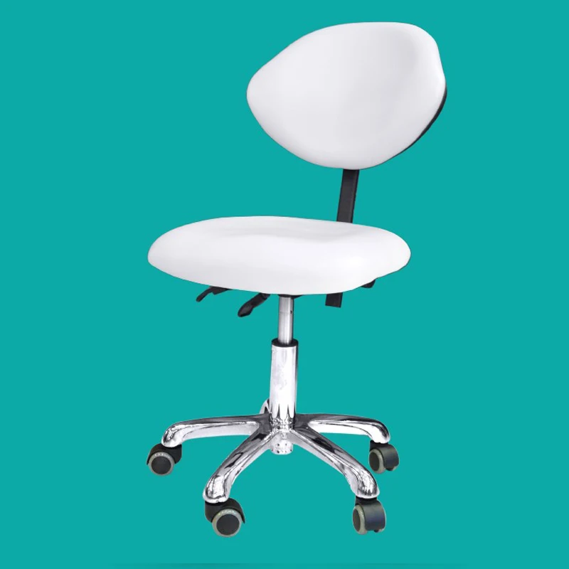 Beauty Salon Hairdressing Bar Backrest Stool Barber Shop Office Saddle Chair Furniture Dentists Rotatable Make up Tattoo Chairs