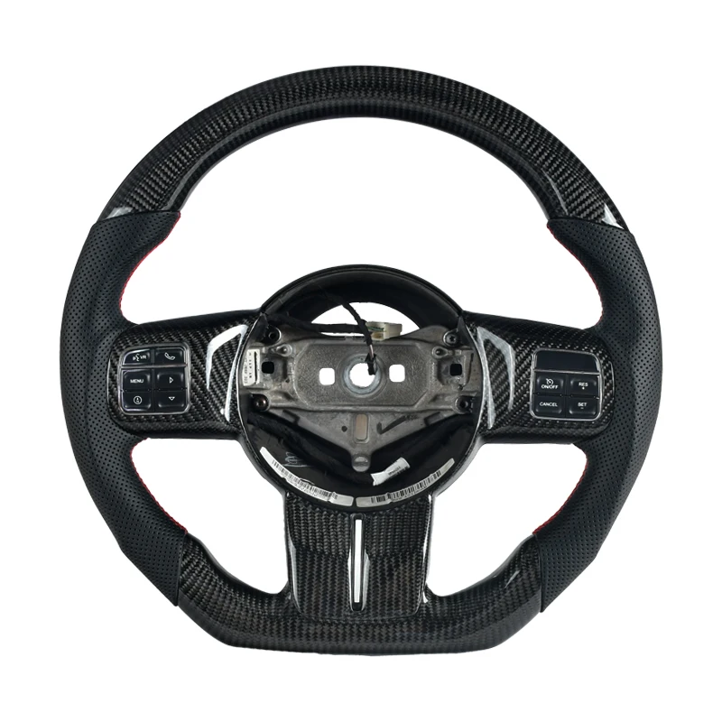 Carbon Fiber  Steering Wheel For Jeep Wrangler JK JL 2015 2016 2017 2018 2019 2020 Customized