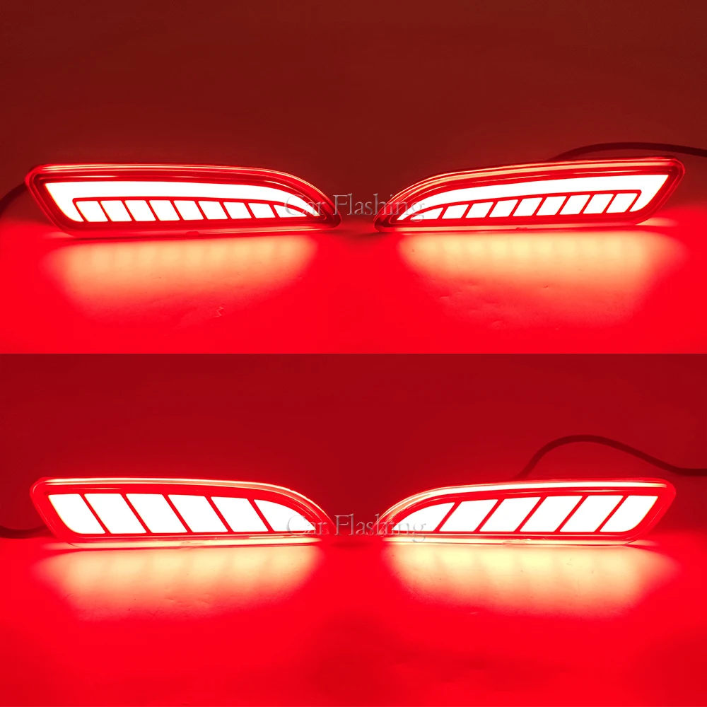 2 шт. автомобильный светодиодный отражатель для Toyota Corolla Cross 2020 2021 2022 задний противотуманный фонарь бампер стоп-сигнал динамический указатель поворота 2 шт. автомобильный светодиодный отражатель для Toyota Corolla Cross 2020 2021 2022 задний противотуманный фонарь бампер стоп-сигнал динамический указатель поворота