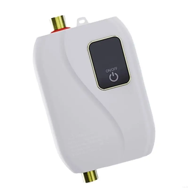 U1JE Wall Mount تحت مغسلة المياه الكهربائية سخان 3000 واط LED لأجهزة التدفئة السريعة الموفرة للطاقة