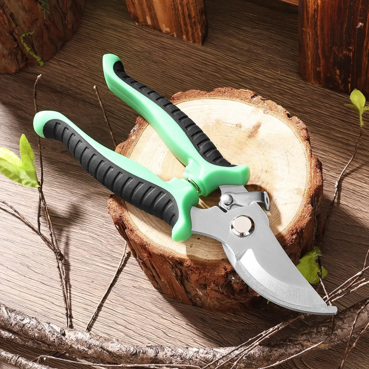 Non-slip Handle Gardening Floral Shears Household    Multifunctional Pruning Pruning Fruit Tree Branches Scissors
