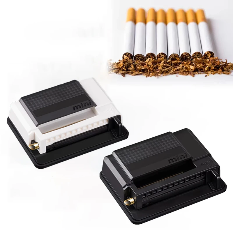 Convenient And Fast Cigarette Rolling Machine8mm Tobacco Filler Manual Cigarette Rolling15s Simple Operation Smoking Accessories