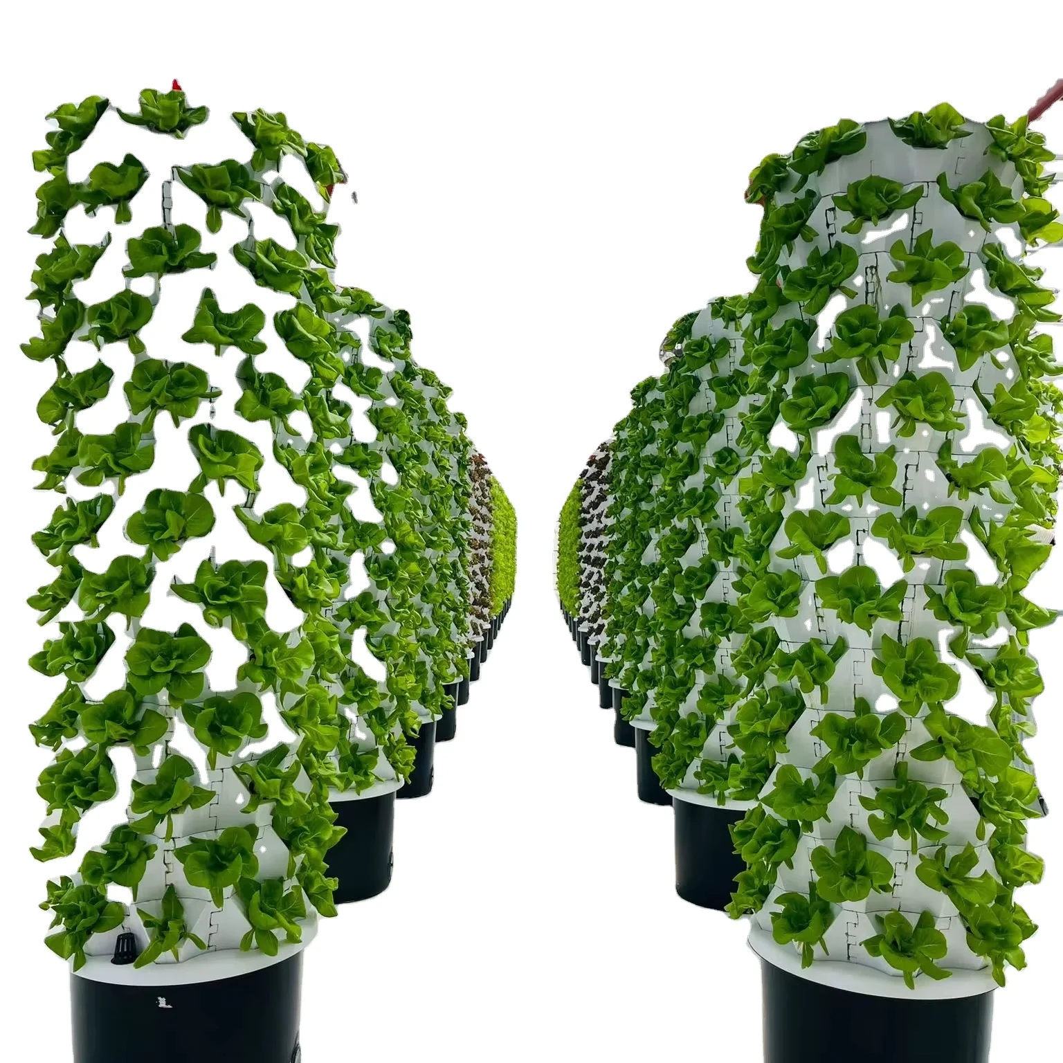

Pineapple Tower Vertical Farming System -- High Yield, Smart Irrigation