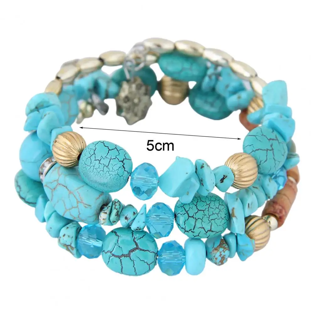 Women Bracelet Trendy Colorful Women Bracelet Lightweight Lady Bracelet  Good Workmanship Lady Bracelet for Dating