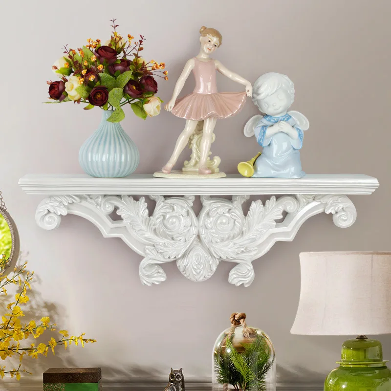 

European Style Wall-mounted Resin Shelf, Partition, Partition, Living Room, Wall Decoration