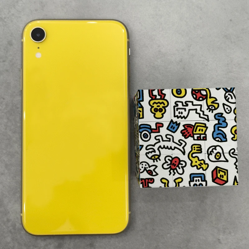 Cube de graffiti, cube magique 3x3, cube de vitesse 3x3x3, jouets adaptés aux enfants et aux adultes, cadeaux pour événements de fête, souvenirs de collection