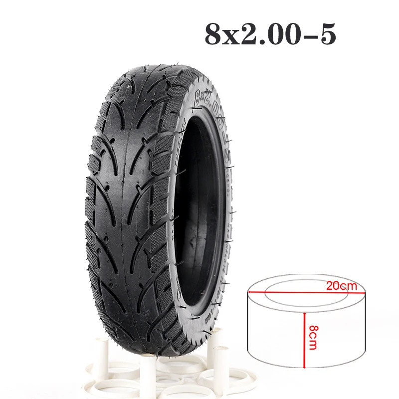 Free Ship 8x2.00-5 Tubeless Tire Inner Tube Wheel Tyre 8X2.00-5 wheel hub For Kugoo S1 S2 S3 C3 MINI Electric BIKE