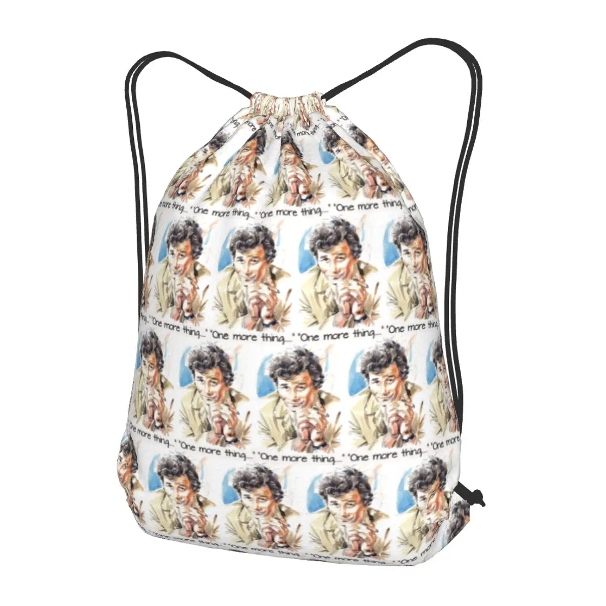 One More Thing Just One More Thing Backpacks Portable Drawstring Bags Sports Bag Book Bags for Man Woman Students