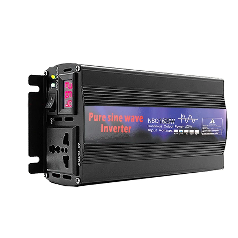 Custom Home Solar Energy System 1500w-3000w Power Inverter Pure Sine Wave Car Solar Smart Inverter Factory Inverter Converters