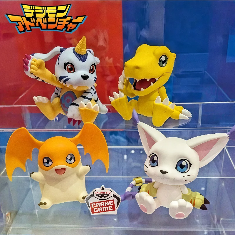 

Banpresto Digimon Adventure Sofvimates Series Anime Figure Tailmon Agumon Gabumon Patamon Collection PVC Toy Gift Cute Decor
