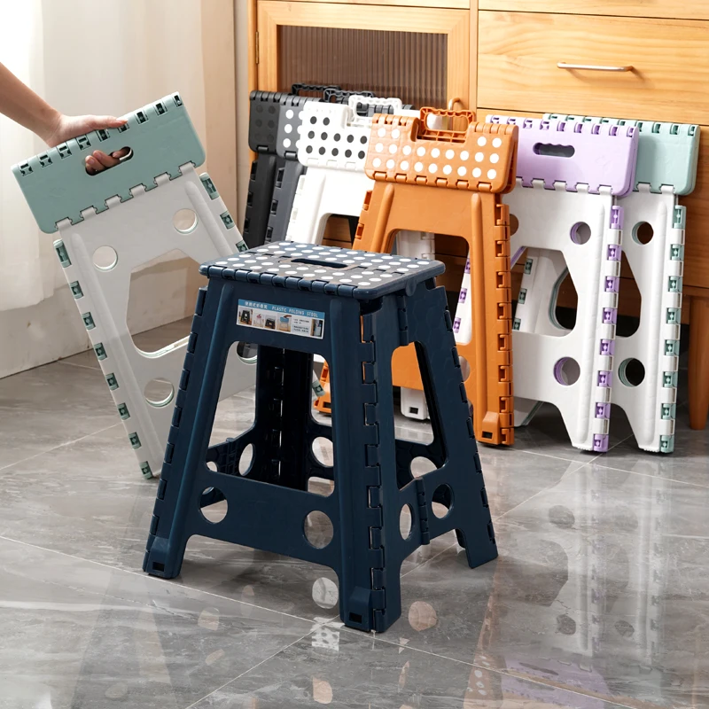 

Folding Shower Bathroom Chair Foot Children Plastic Foldable Stool Designer Space Saving Bedroom Silla Plegable Home Furniture