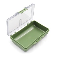 New Separated Fishing Tackle Box Compartments Small Fishing Lure Storage Rig Plastic Tackle Hook Bait Container Case