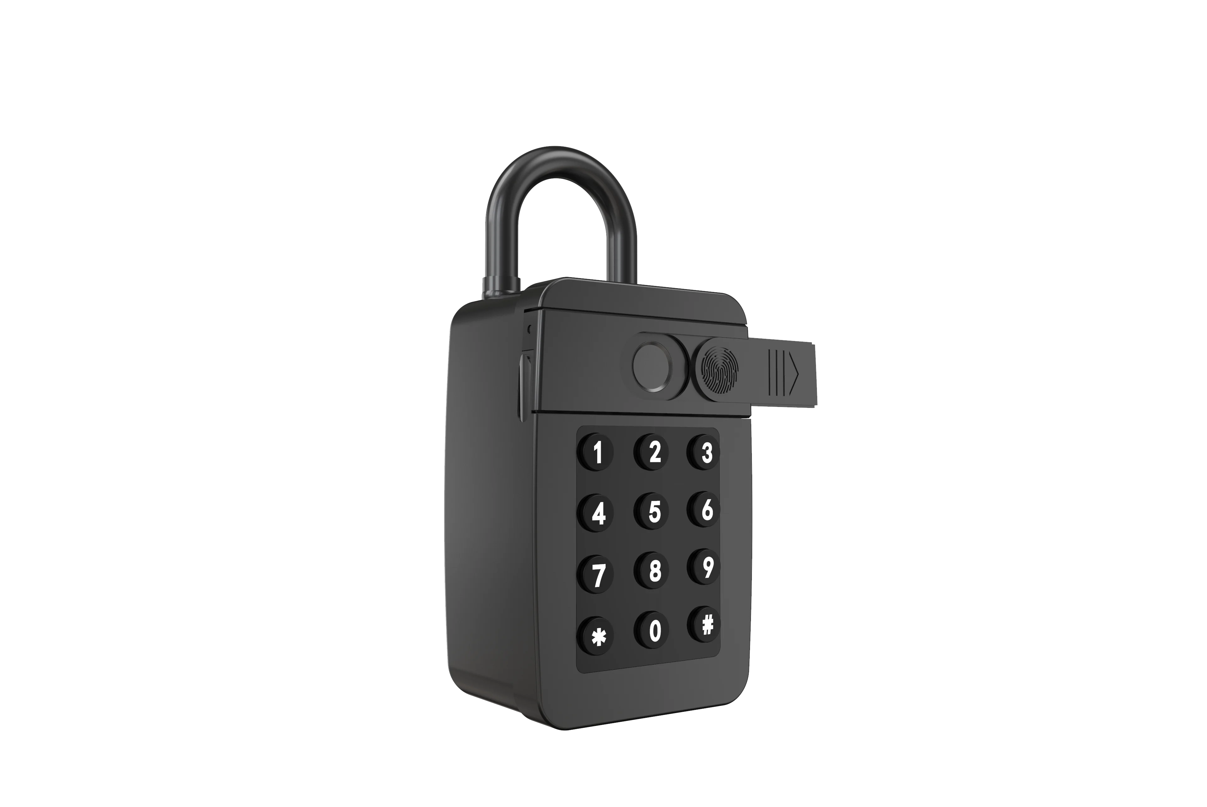 Tuya Ttlock IP65 Digital Key Storage Box Type-C USB with Code & Fingerprint Padlocks