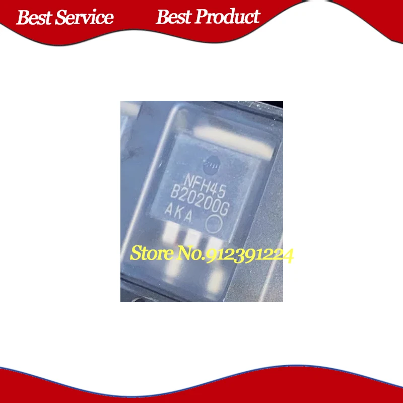 10 unids/lote MBRB20200CTT4G B20200G TO-263 200V 20A nuevo y Original en Stock