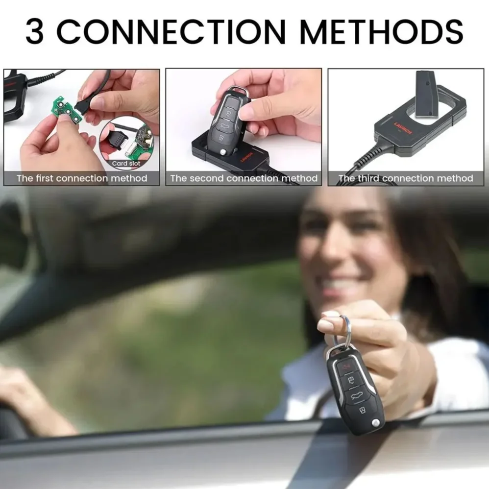 Picture 5: Launch X431 Key Programmer Remote Maker with 4PC Universal Remote Key 1PC Super Chip for Launch X431 Car Key Programmer