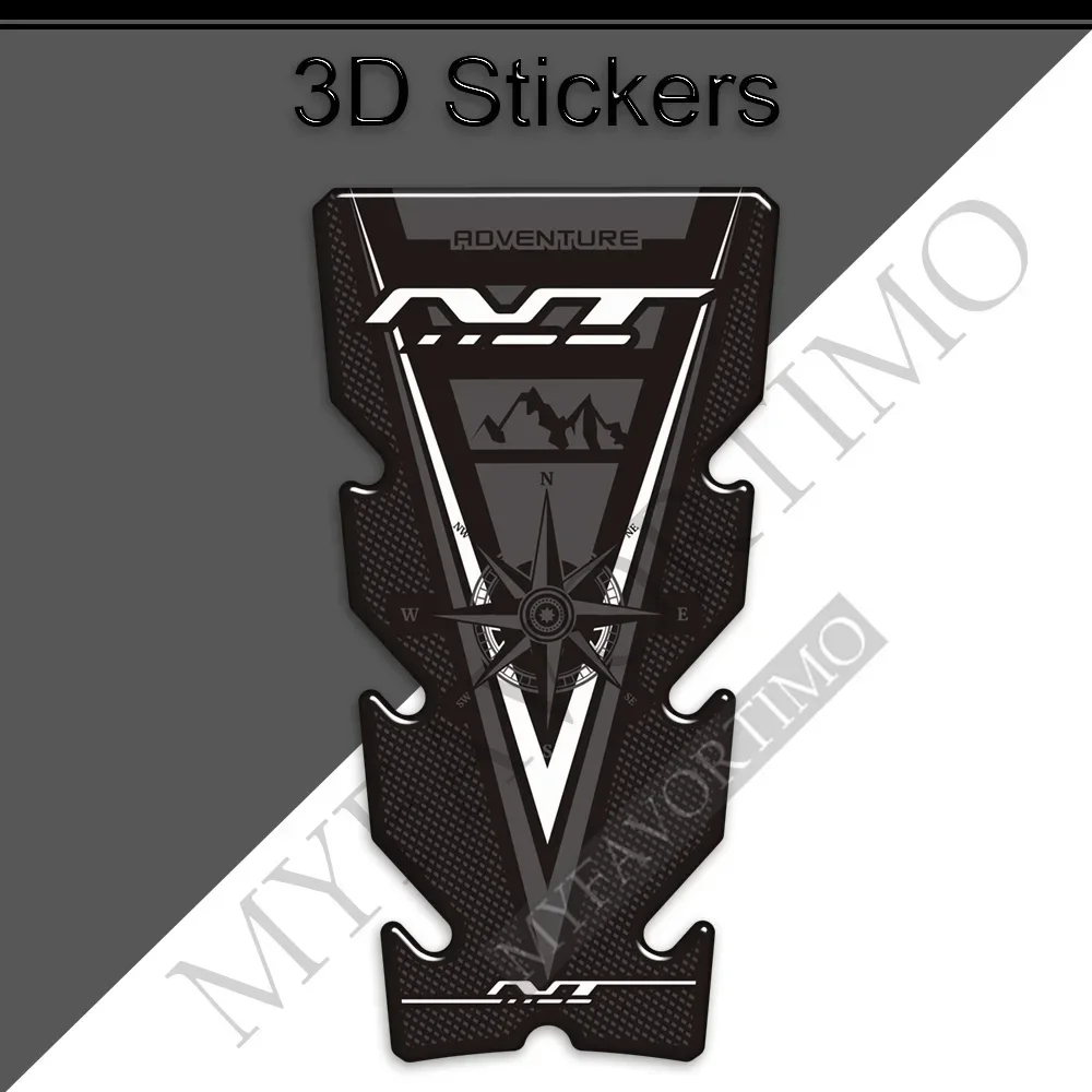 NT 650 700V 1000 1100  Fit Honda Motorcycle Accessories Adventure Stickers Decals Protector Tank Pad Gas Fuel Oil Kit Knee