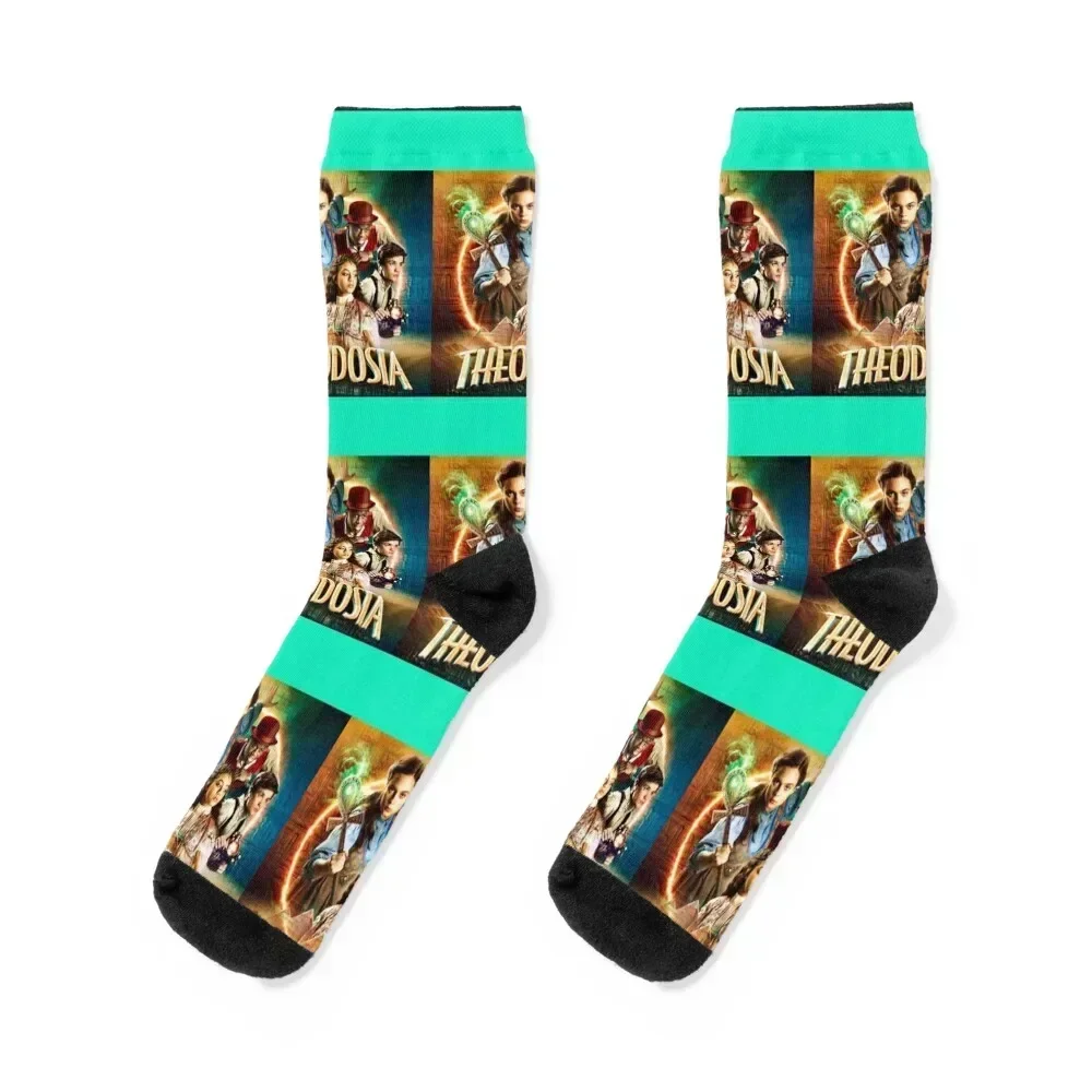 

Theodosia Design Socks cartoon with print sport essential Ladies Socks Men's kids cute aesthetic Socks Women's Men's