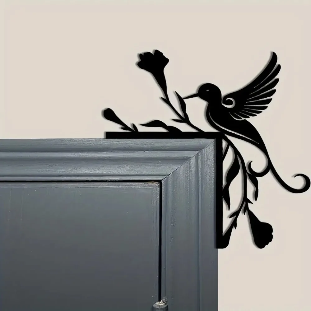 CIFbuy Hummingbird Wall Art Acrylic Door Corner Decor Bird Animal Hanging Ornament Home Top Decoration