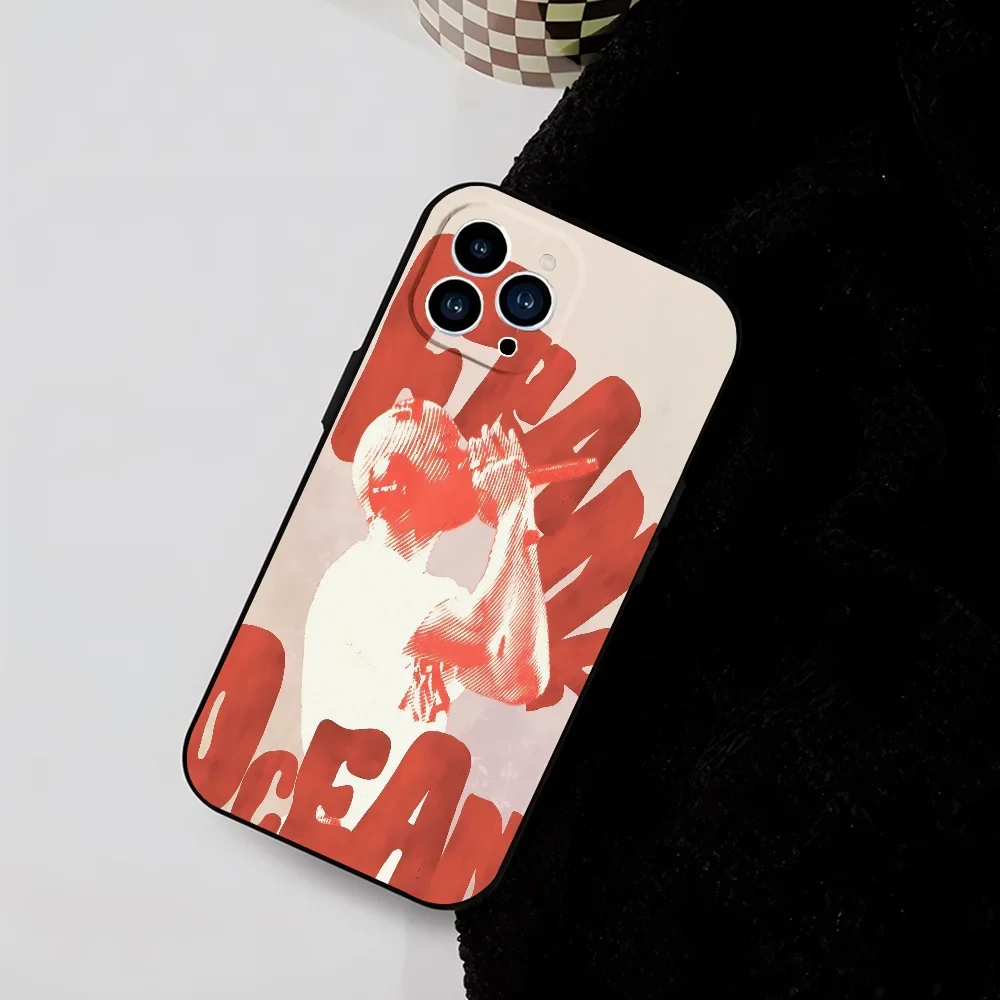F-Frank Rapper Ocean Phone Case Silicone Soft For IPhone 16 15 14 13 12 11 Plus Pro Max Plus