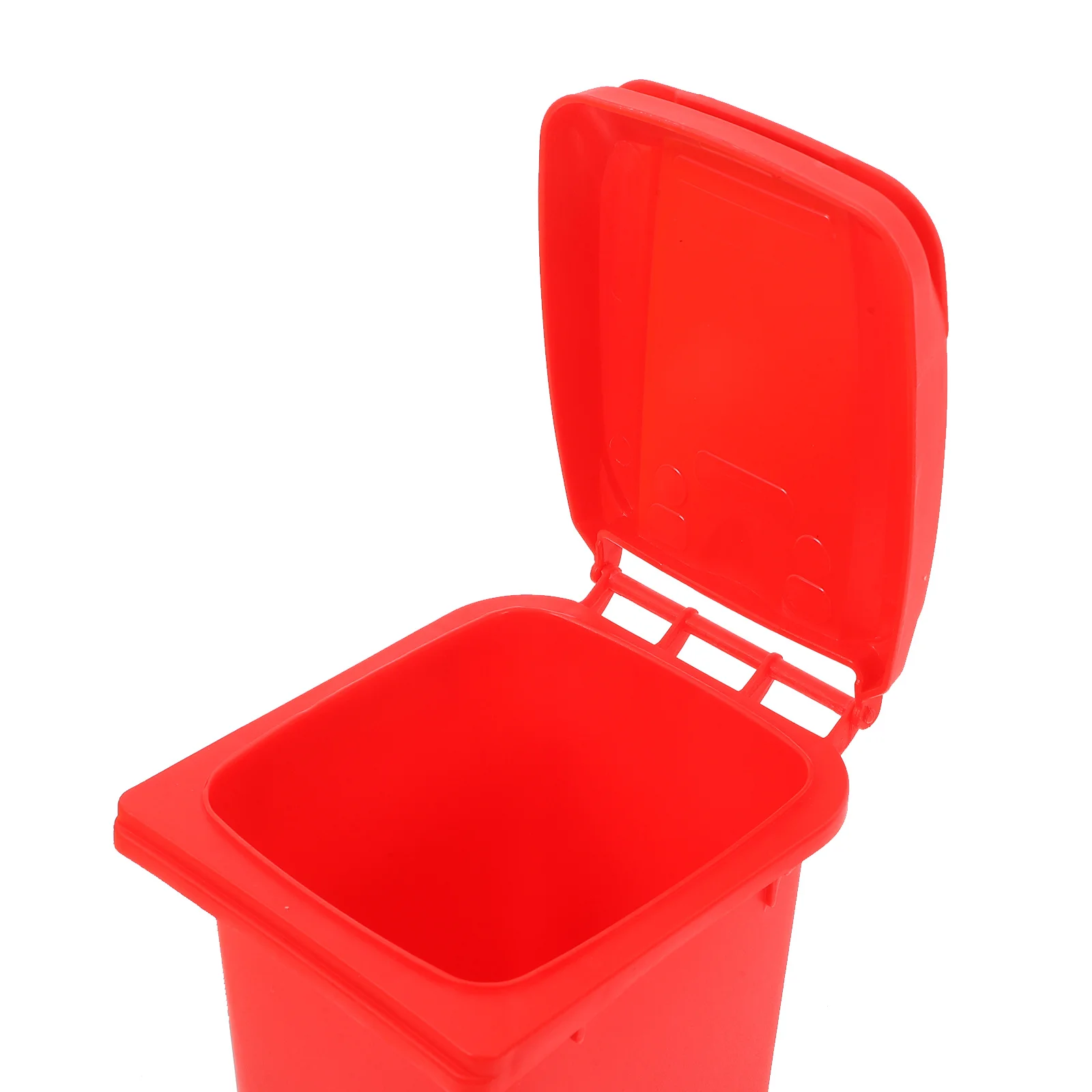 

3Pcs Miniature Trash Can Pen Holder Compact Desktop Organizer Small Plastic Pencil Cup Office Stationery Storage Tiny Waste Bin