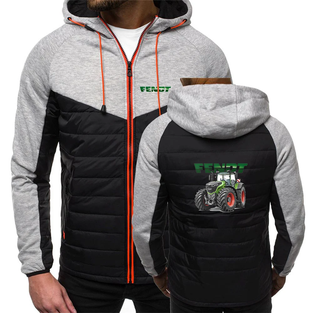 Clean Simple Classic Durable Men's Handsome Jacket 2026 Tractor FENDT Logo Print Spring Autumn High End Luxury Coat Hoodies view 3