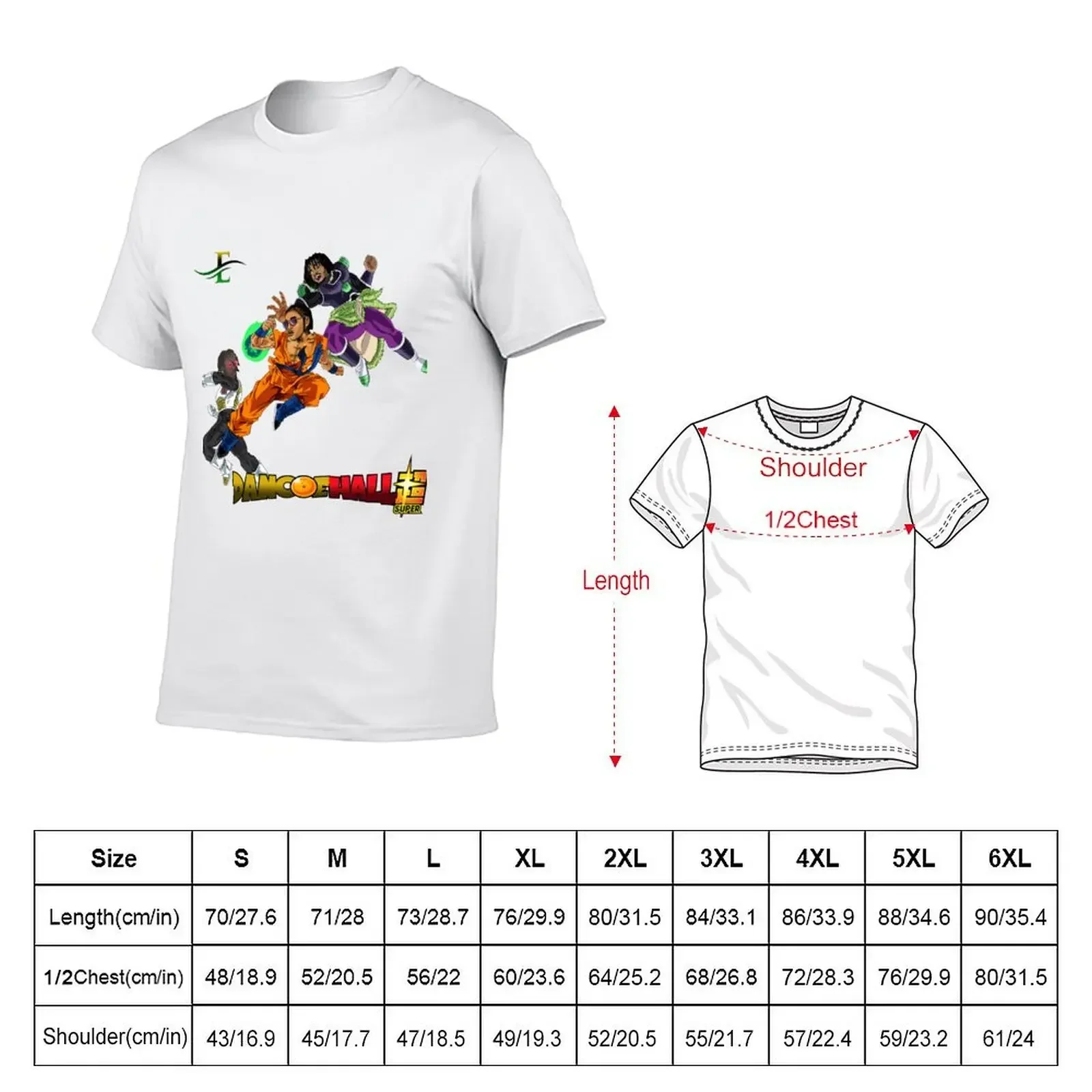 DANCEHALL SUPER EBAZON T-Shirt oversized cotton graphic tees mens graphic t-shirts