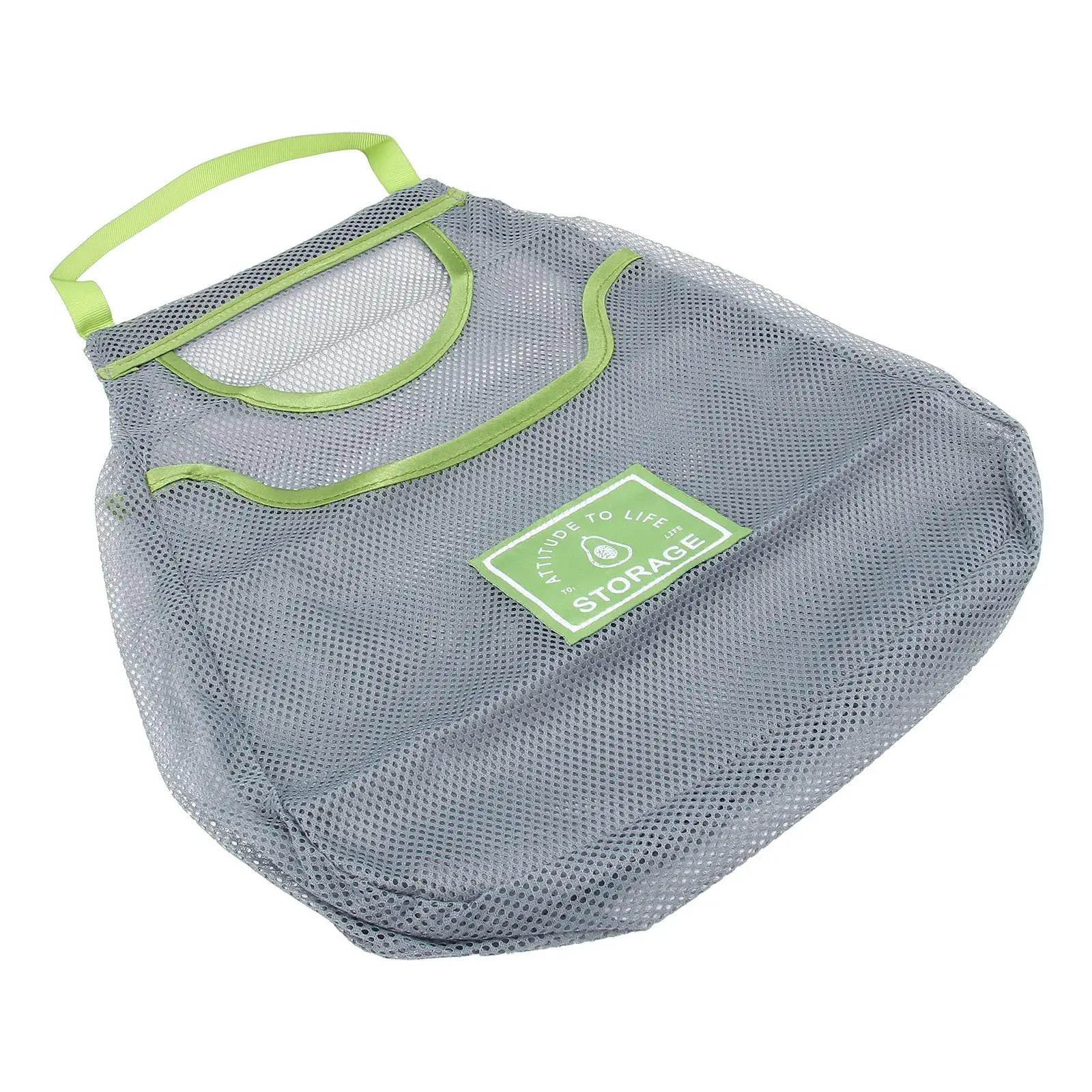 

Multifunctional Storage Bag Large Capacity Foldable Mesh Tote Polyester Grocery Bag Travel ganizer Shopping Hanging