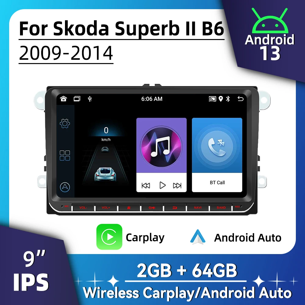 Radio For Skoda Sup… - image