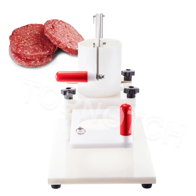 TOPNOTCH Round Burger Patty Press Machine Chicken Beef Pie Hamburger Making Mold Kitchen Tools