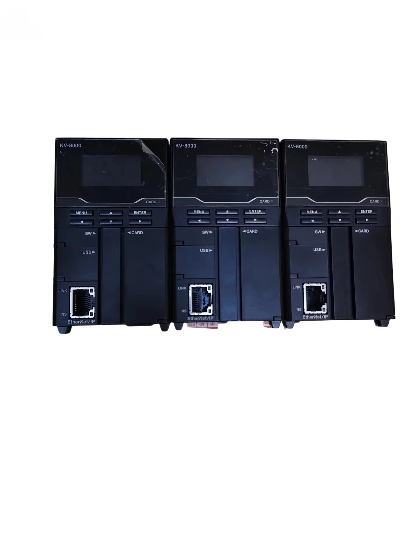 KV-8000 PLC Host Programmable Logic Controller Industrial Control System Used Disassembly PLC Unit Industrial Automation Control