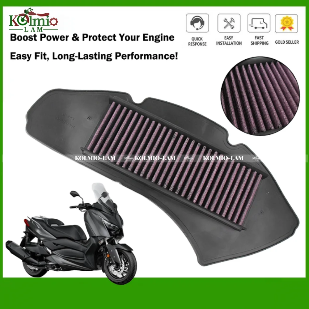 Fit for 2016 - 2019 YAMAHA NMAX125 NMAX155 TRICITY 125 155 Air Filter Intake Cleaner N-MAX125 NMAX 125 155 2017 2018