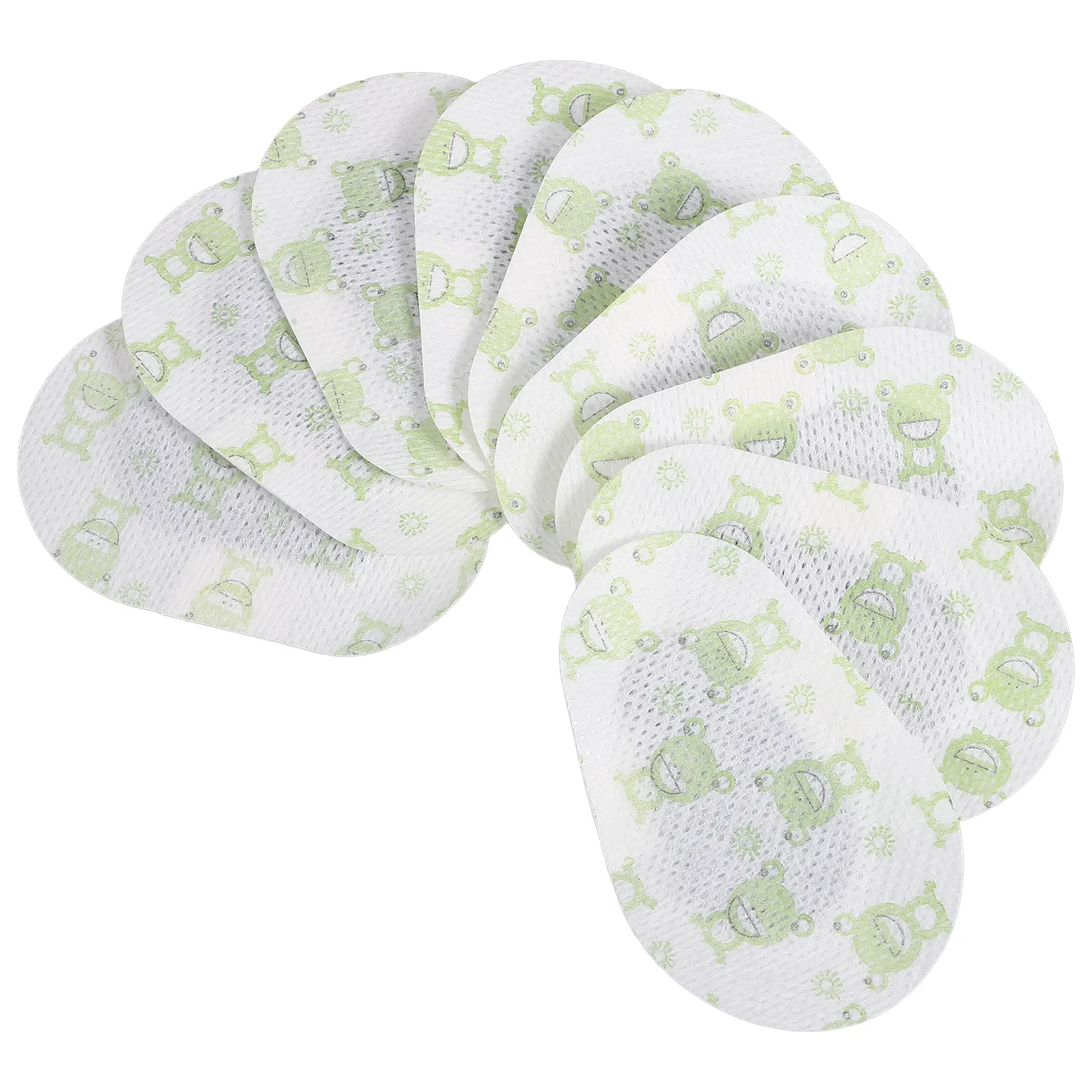 

30 шт. мягких светонепроницаемых патчей для глаз для детей, для тренировки зрения при амблиопии, накладки для коррекции зрения на очках