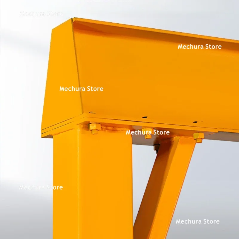 Simple Construction Site Trackless Overhead Crane Detachable Lifting Hoist Electric Gantry Frame Mobile Gantry Frame JT40