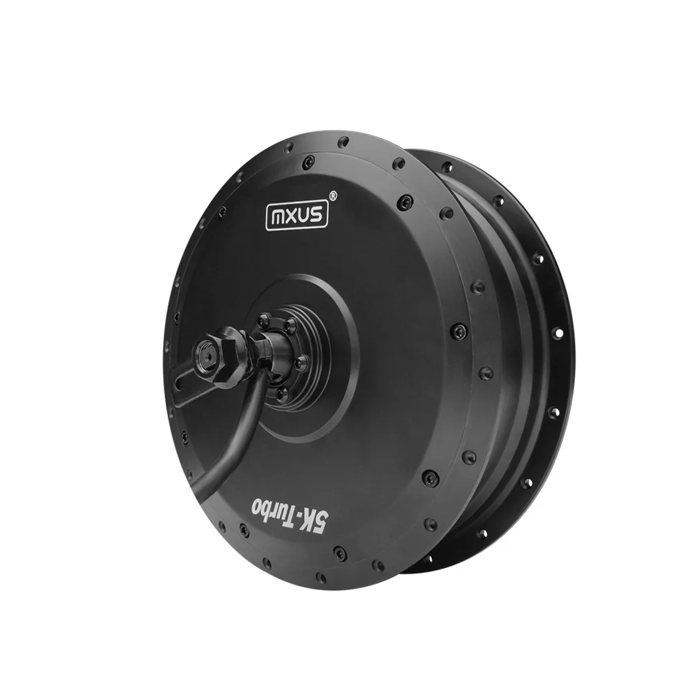 

MXUS 72V5000W Electric Bicycle Rear Drive Spinning Motor Modification Accessories Open 150mm 180N.M