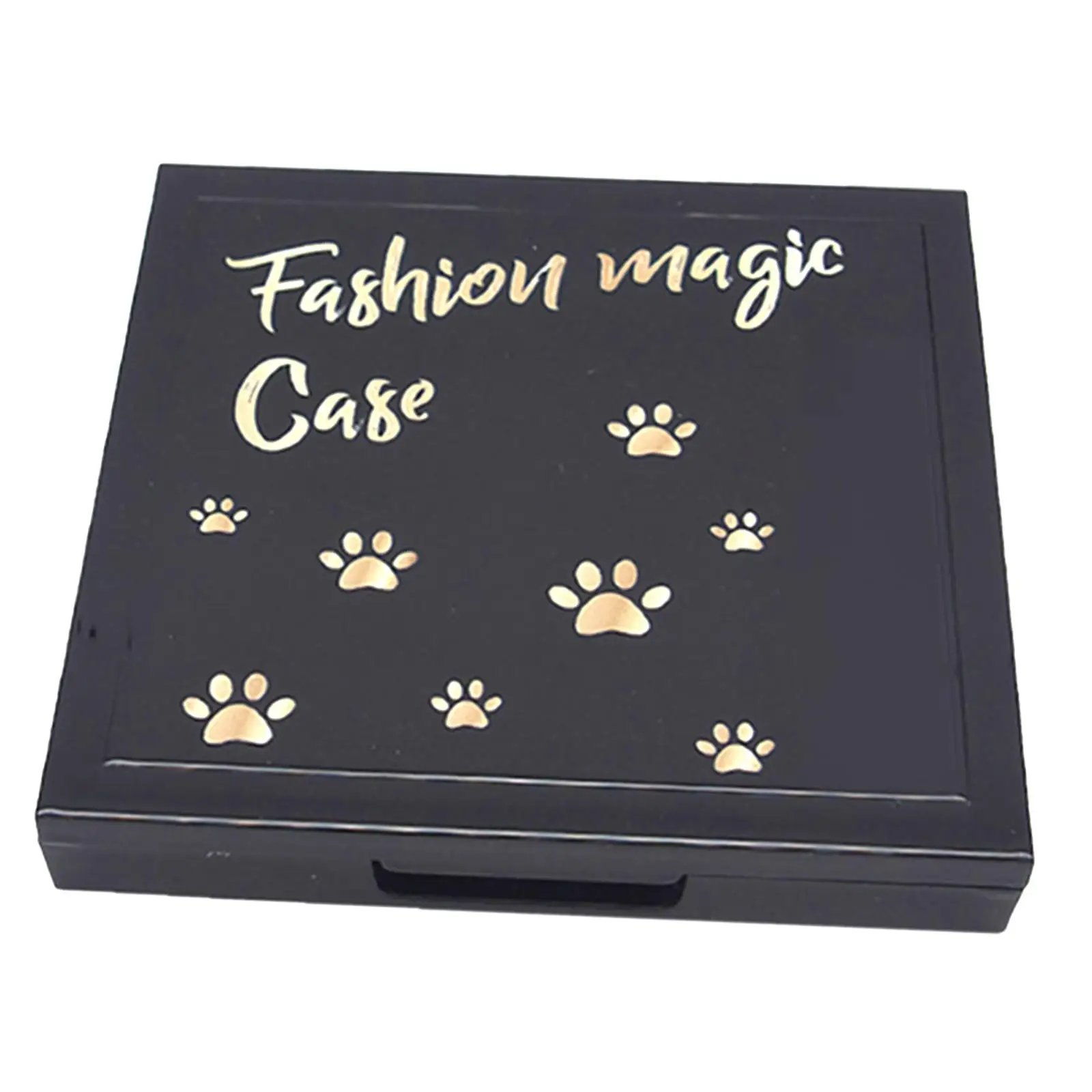 Palette Magnetica per Ombretti, Custodia Vuota di Grande Capacità in ABS con Specchio per Rossetti, Blush e Altro