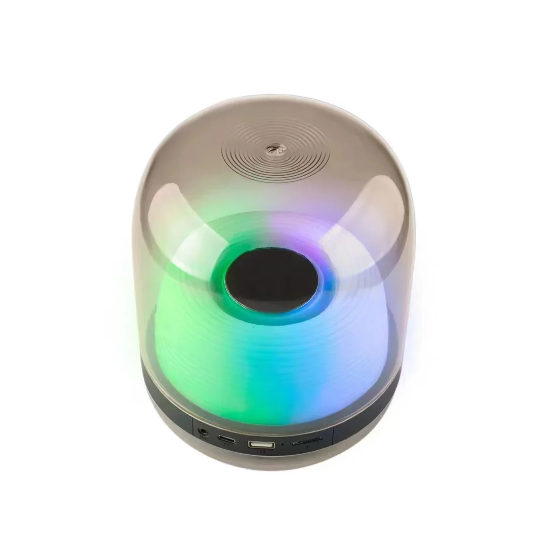 

New trend High quality2400mah Bluetooth Speaker LED Light OEM Logo Surround Subwoofer Wireless Speaker