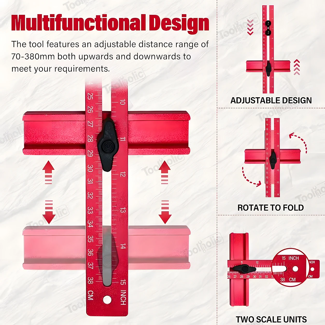 Woodworking Router Circle Jig Adjustable Circle Cutting Guide Locator Trimming Machine Round Hole Groove Cutting Auxiliary Tool