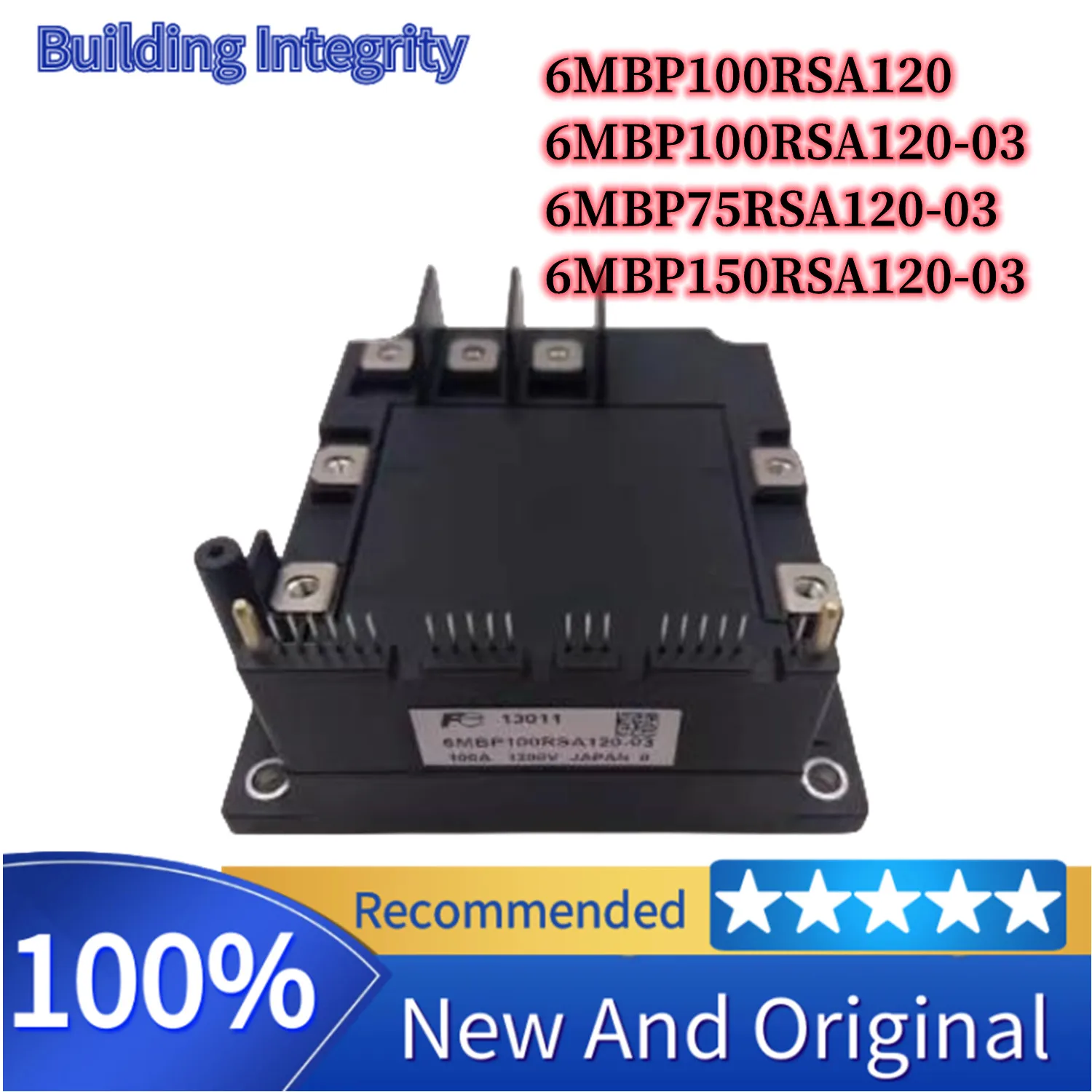 

6MBP100RSA120 6MBP75RSA120-03 6MBP100RSA120-03 6MBP150RSA120-03 NEW ORIGINAL IGBT MODULE