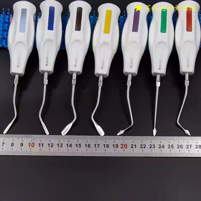 

Dental Luxating Elevator Curved Root Elevator Minimally Invasive Tooth Extracting High Temperature Resistance Material Tools