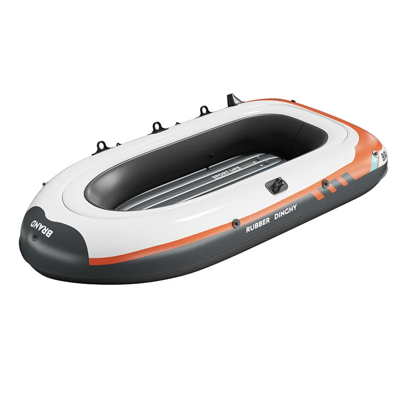 Kayak Inflatable Thickened Outdoor Family Fishing Boat Wear Resistant Elevated Assault Boat Double Multiplayer Rafting Inflata