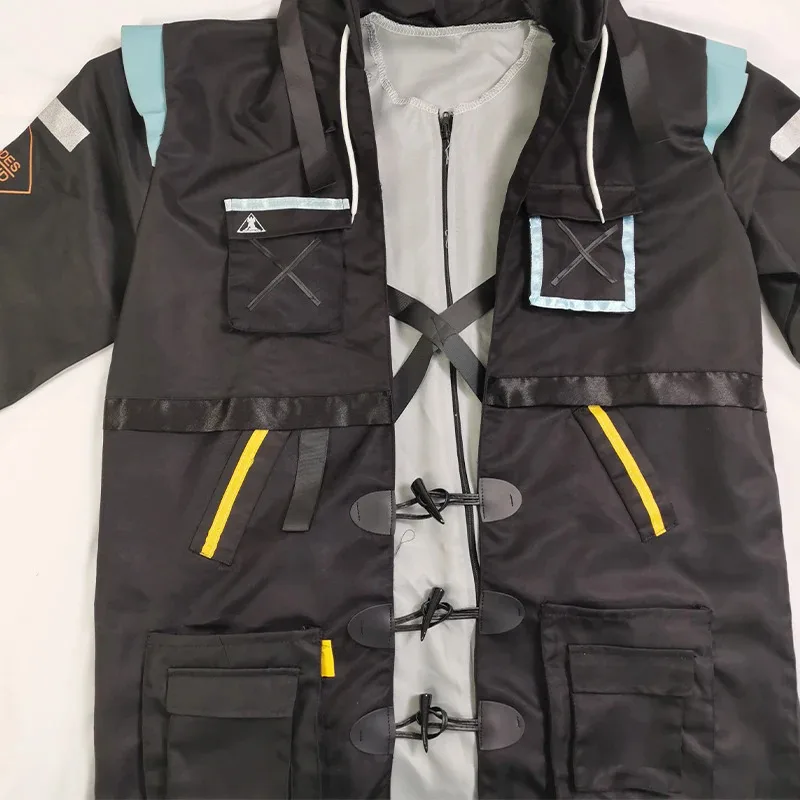 Doctor Cosplay Costume Halloween Rhodes Island  Doctor Dardblue Outfits Full Set with Mask Gloves Free Lungmen Coins